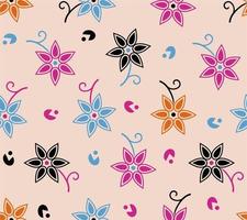 Repeatable textile pattern. Usable for fabric, wallpaper, beauty, fashion, web vector