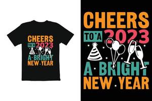 new year t shirt design. new year t shirt graphics . new year t shirt print ready file vector