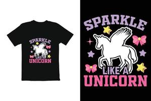 amante de los unicornios gráficos de camisetas divertidas archivo listo para imprimir vector