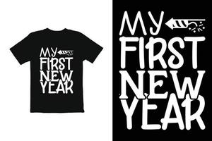 new year t shirt design. new year t shirt graphics . new year t shirt print ready file vector