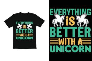 amante de los unicornios gráficos de camisetas divertidas archivo listo para imprimir vector