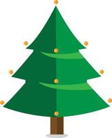 ilustración de vector de árbol de navidad