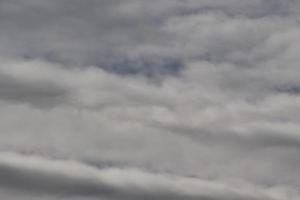 Stormy weather and dark clouds photo