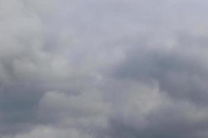 Stormy weather and dark clouds photo