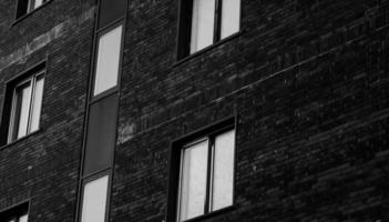 Abstract office building windows photo