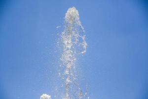 salpicaduras de agua en el cielo foto