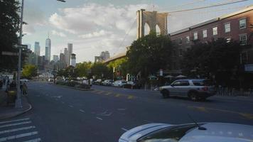 Straßen von Dumbo Brooklyn video
