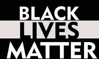 Black lives matter social media feed design template vector