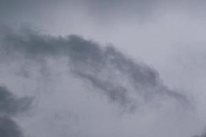 Stormy weather and dark clouds photo