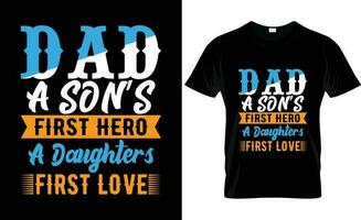 Dad t shirt Design vector