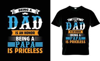 Dad t shirt Design vector