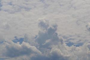 Stormy weather and dark clouds photo