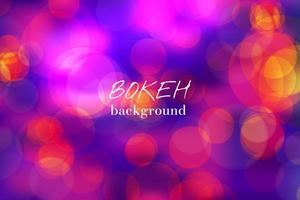 Abstract bokeh vector background