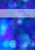 Abstract bokeh vector background