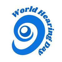 World Hearing Day Concept Design. Ear Global Awareness, prevent deafness and hear loss care vector