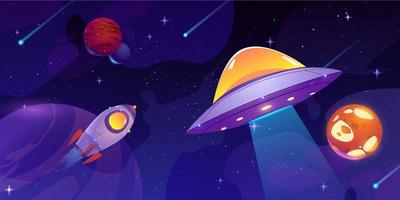 Outer Space Cartoon Vector Art, Icons, and Graphics for Free Download