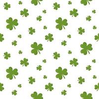 pattern with clover vector