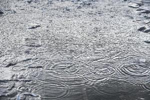 texturas de asfalto lluvioso foto