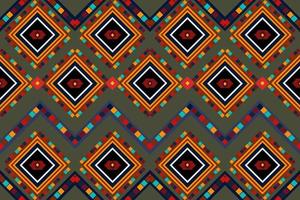 ethnic geometric seamless pattern vector. African Arab American Aztec motif pattern. vector elements designed for background, wallpaper, print, wrapping,tile, fabric patern. vector pattern.