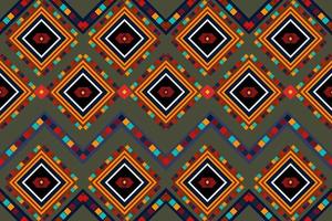 ethnic geometric seamless pattern vector. African Arab American Aztec motif pattern. vector elements designed for background, wallpaper, print, wrapping,tile, fabric patern. vector pattern.