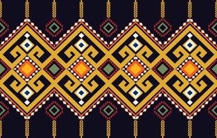 ethnic geometric seamless pattern vector. African Arab American Aztec motif pattern. vector elements designed for background, wallpaper, print, wrapping,tile, fabric patern. vector pattern.