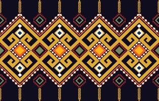 ethnic geometric seamless pattern vector. African Arab American Aztec motif pattern. vector elements designed for background, wallpaper, print, wrapping,tile, fabric patern. vector pattern.