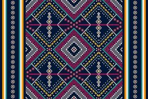 ethnic geometric seamless pattern vector. African Arab American Aztec motif pattern. vector elements designed for background, wallpaper, print, wrapping,tile, fabric patern. vector pattern.