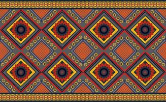 ethnic geometric seamless pattern vector. African Arab American Aztec motif pattern. vector elements designed for background, wallpaper, print, wrapping,tile, fabric patern. vector pattern.