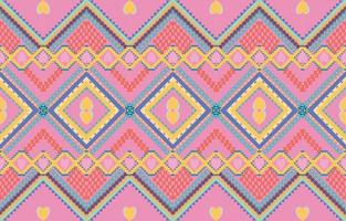 ethnic geometric seamless pattern vector. African Arab American Aztec motif pattern. vector elements designed for background, wallpaper, print, wrapping,tile, fabric patern. vector pattern.