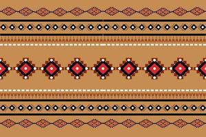 ethnic geometric seamless pattern vector. African Arab American Aztec motif pattern. vector elements designed for background, wallpaper, print, wrapping,tile, fabric patern. vector pattern.