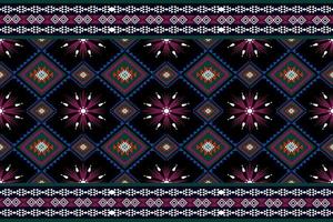 ethnic geometric seamless pattern vector. African Arab American Aztec motif pattern. vector elements designed for background, wallpaper, print, wrapping,tile, fabric patern. vector pattern.