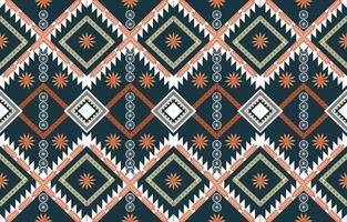 ethnic geometric seamless pattern vector. African Arab American Aztec motif pattern. vector elements designed for background, wallpaper, print, wrapping,tile, fabric patern. vector pattern.