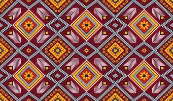 ethnic geometric seamless pattern vector. African Arab American Aztec motif pattern. vector elements designed for background, wallpaper, print, wrapping,tile, fabric patern. vector pattern.