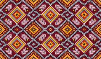 ethnic geometric seamless pattern vector. African Arab American Aztec motif pattern. vector elements designed for background, wallpaper, print, wrapping,tile, fabric patern. vector pattern.