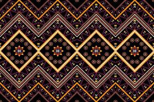 ethnic geometric seamless pattern vector. African Arab American Aztec motif pattern. vector elements designed for background, wallpaper, print, wrapping,tile, fabric patern. vector pattern.