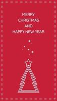 Christmas tree vector. Christmas tree tag. symbol. free space for text. copy space. blank. vector