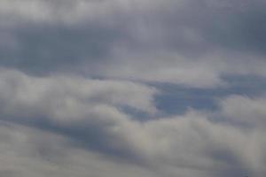 Stormy weather and dark clouds photo