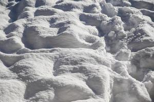 paisaje invernal en los alpes austríacos foto