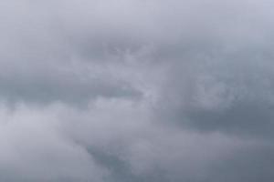 Stormy weather and dark clouds photo