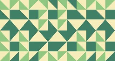 Seamless abstract geometric pattern green baclground. Vector Illustration