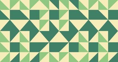 Seamless abstract geometric pattern green baclground. Vector Illustration