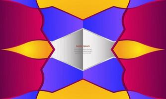 Abstract geometric background with red, blue and yellow for cover design business brochure poster template eps10. vector