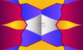 Abstract geometric background with red, blue and yellow for cover design business brochure poster template eps10. vector