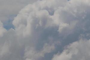 Stormy weather and dark clouds photo