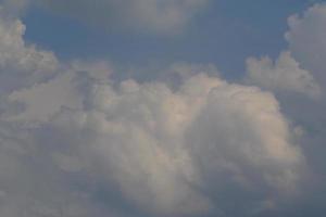 Stormy weather and dark clouds photo