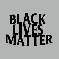 black lives matter vector