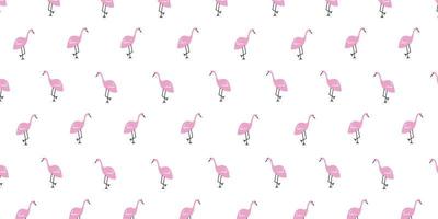 Abstract simple flamingo pattern for feminine background vector