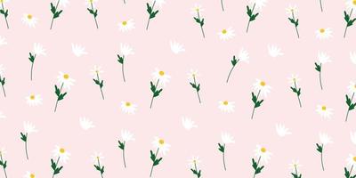 Background of small flower for fabric pattern vector
