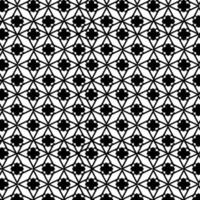 Classical Pattern Black and White Vector