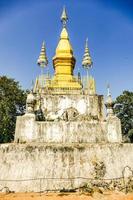 Ancient Buddhist temple in East Asia photo